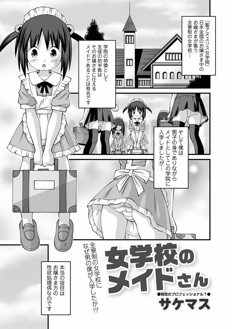 一水社 / サケマス,一水社編集部 - 女学校のメイドさん (1)